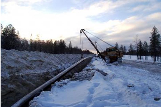 Строительство газопровода «Варьеганская КС — Вынгапуровский ГПЗ» в рамках проекта по расширению Вынгапуровского газоперерабатывающего завода (ГПЗ)