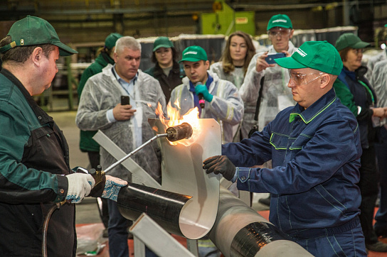 В Самарской области Газпром «испытывал» современные технологии изоляции трубопровода В Самарской области Газпром «испытывал» современные технологии изоляции трубопровода